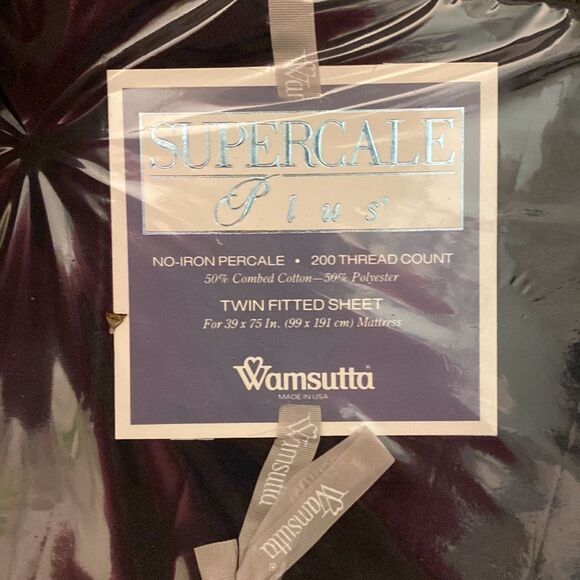Wamsutta Supercale Plus No Iron Twin Sheet Set - Picture 6 of 9
